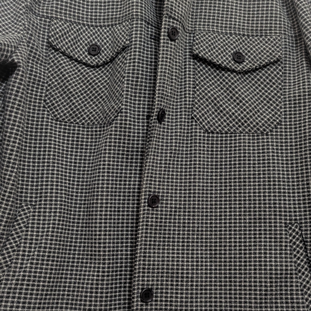 Have Men's Black and White Checkered Shirt Jacket - Picture 8 of 12